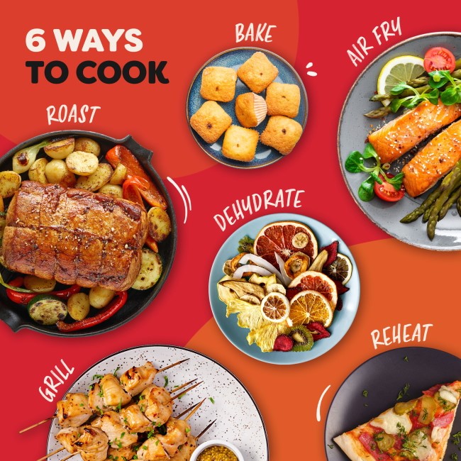 6 ways to cook.
