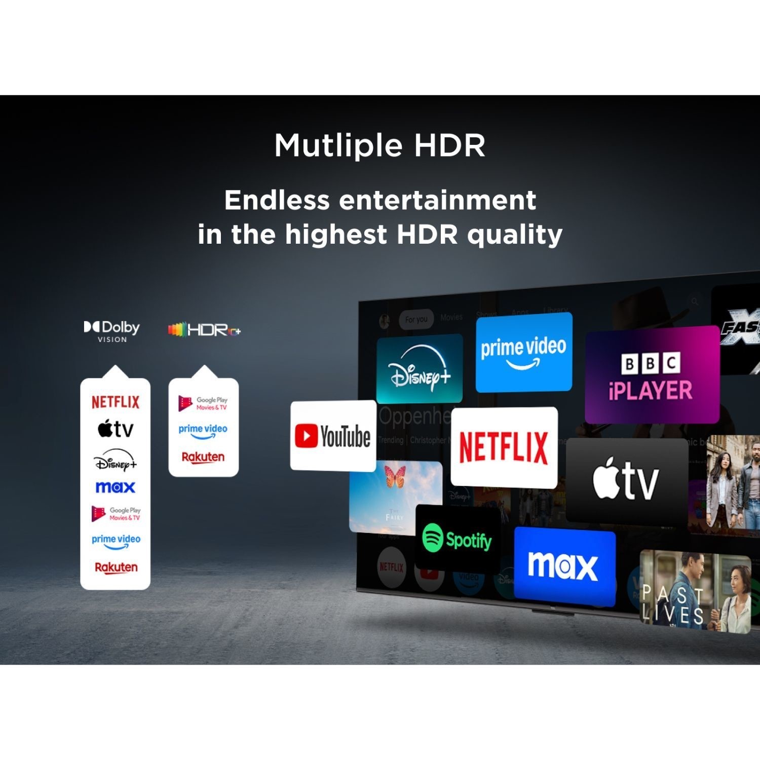 Multiple HDR Formats