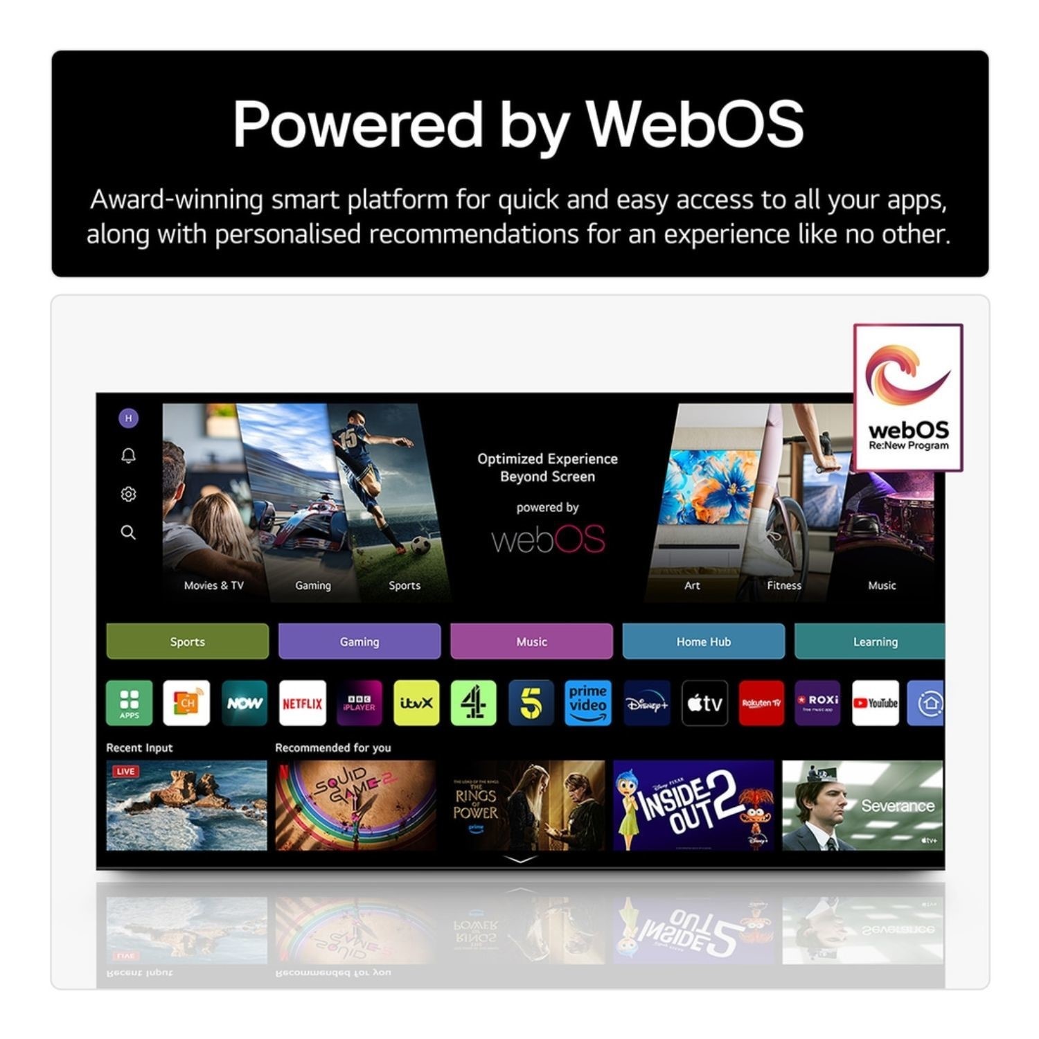 Powered by webOS