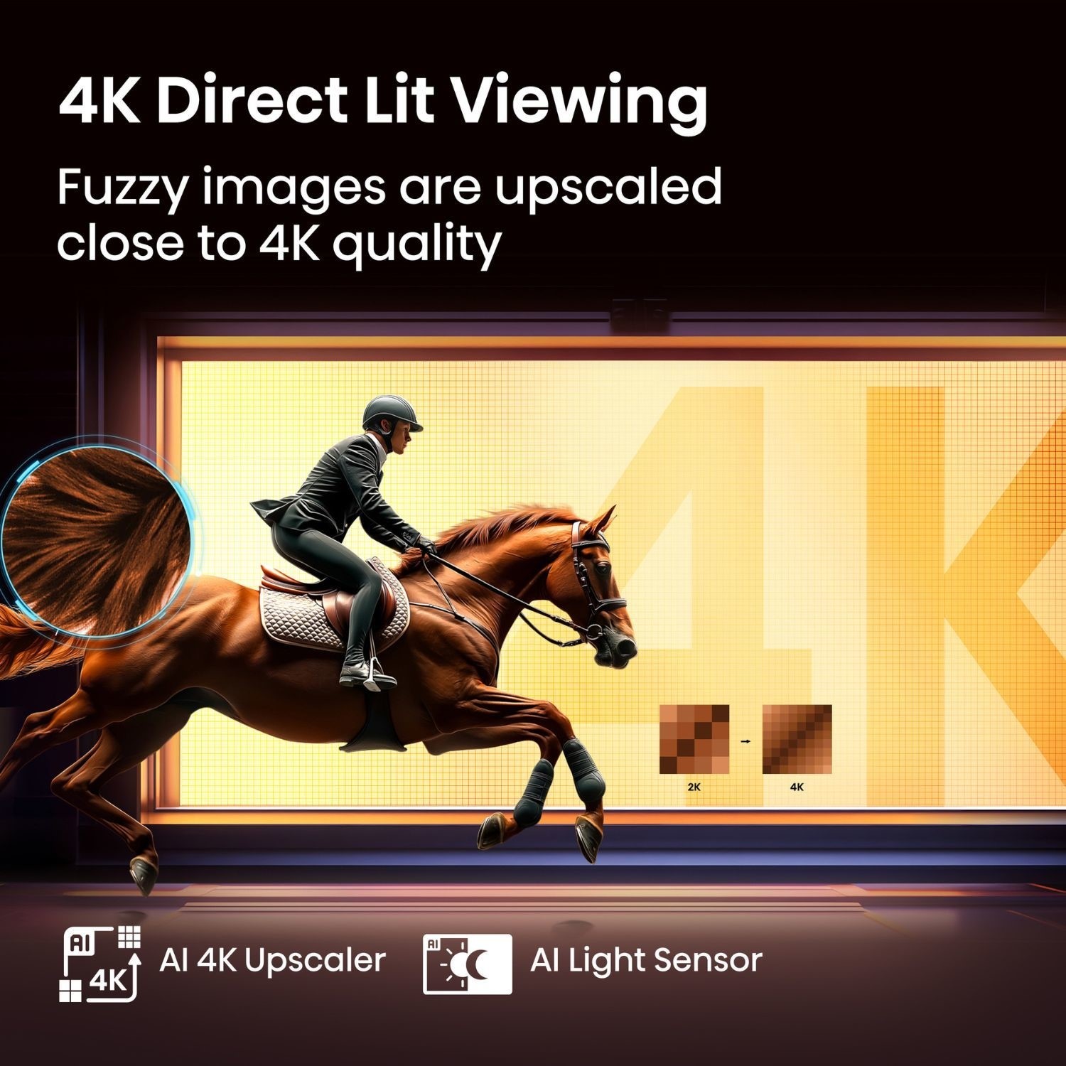 4K Direct Lit LED