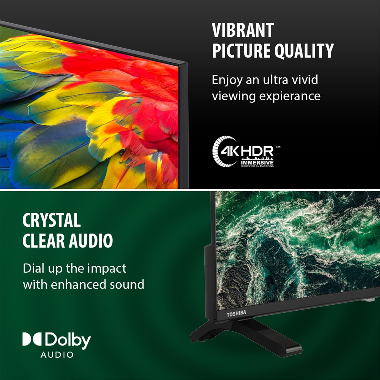 4K HDR Immersive with Dolby Audio