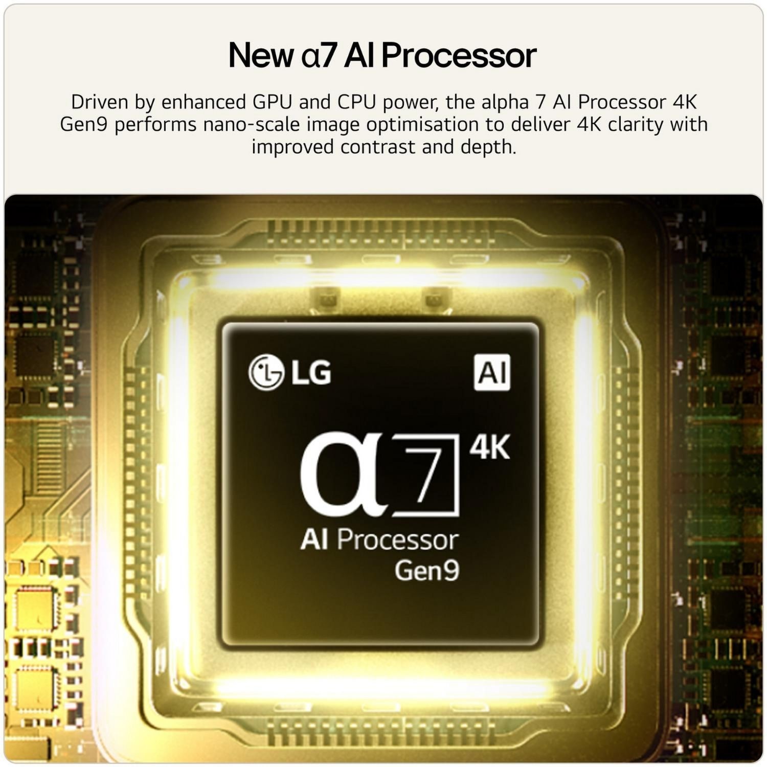 New &alpha;7 AI Processor