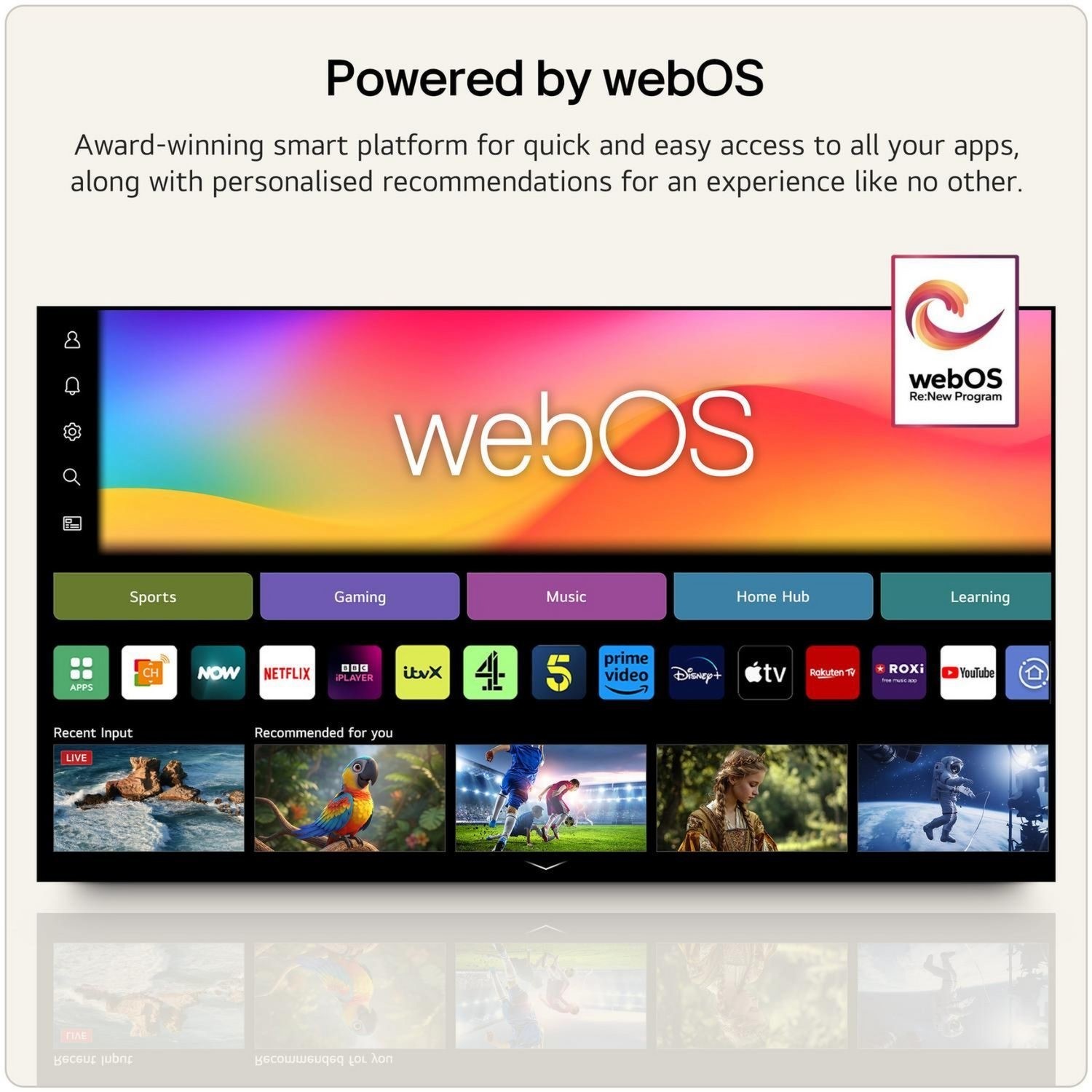 Powered by webOS