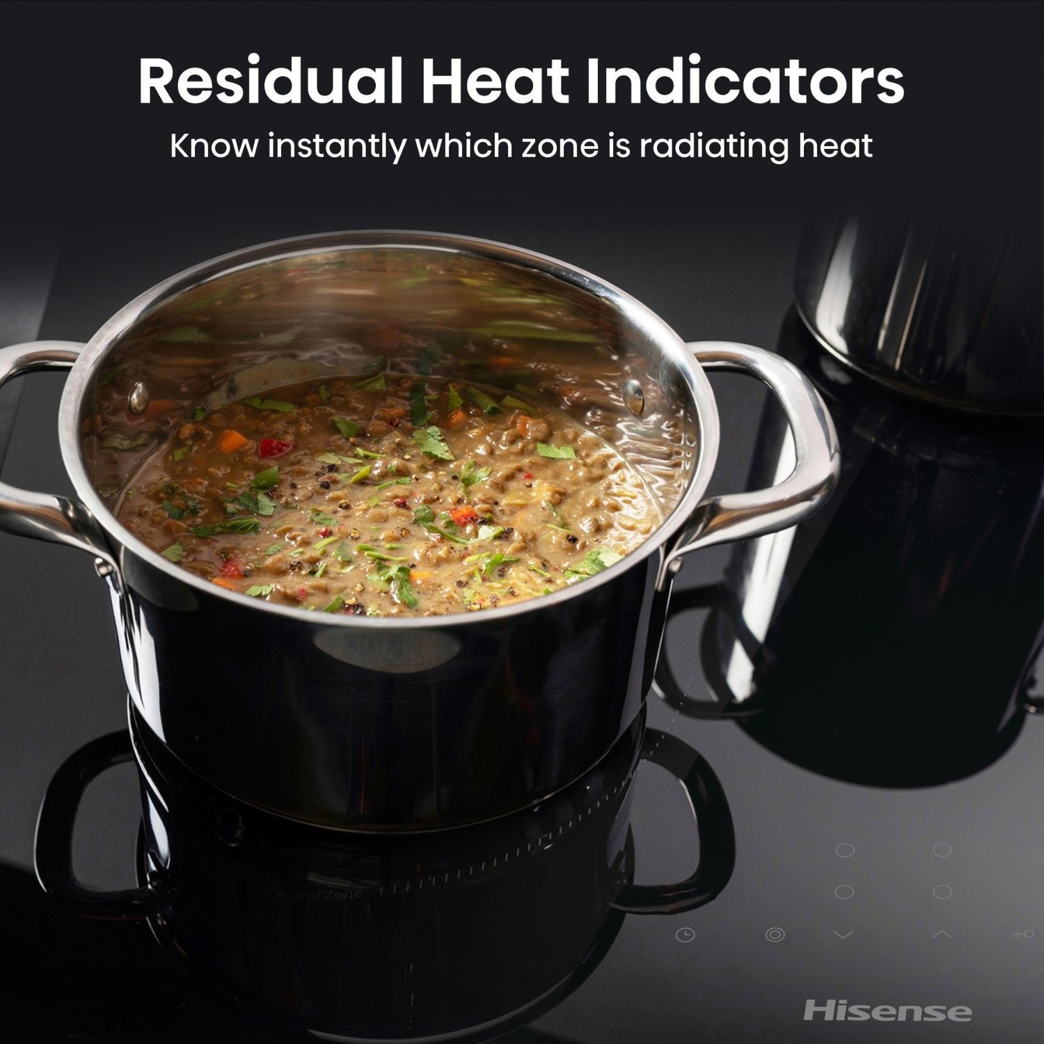 Residual heat indicators.