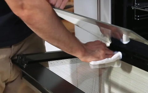 Beko Removable Oven Door Glass.