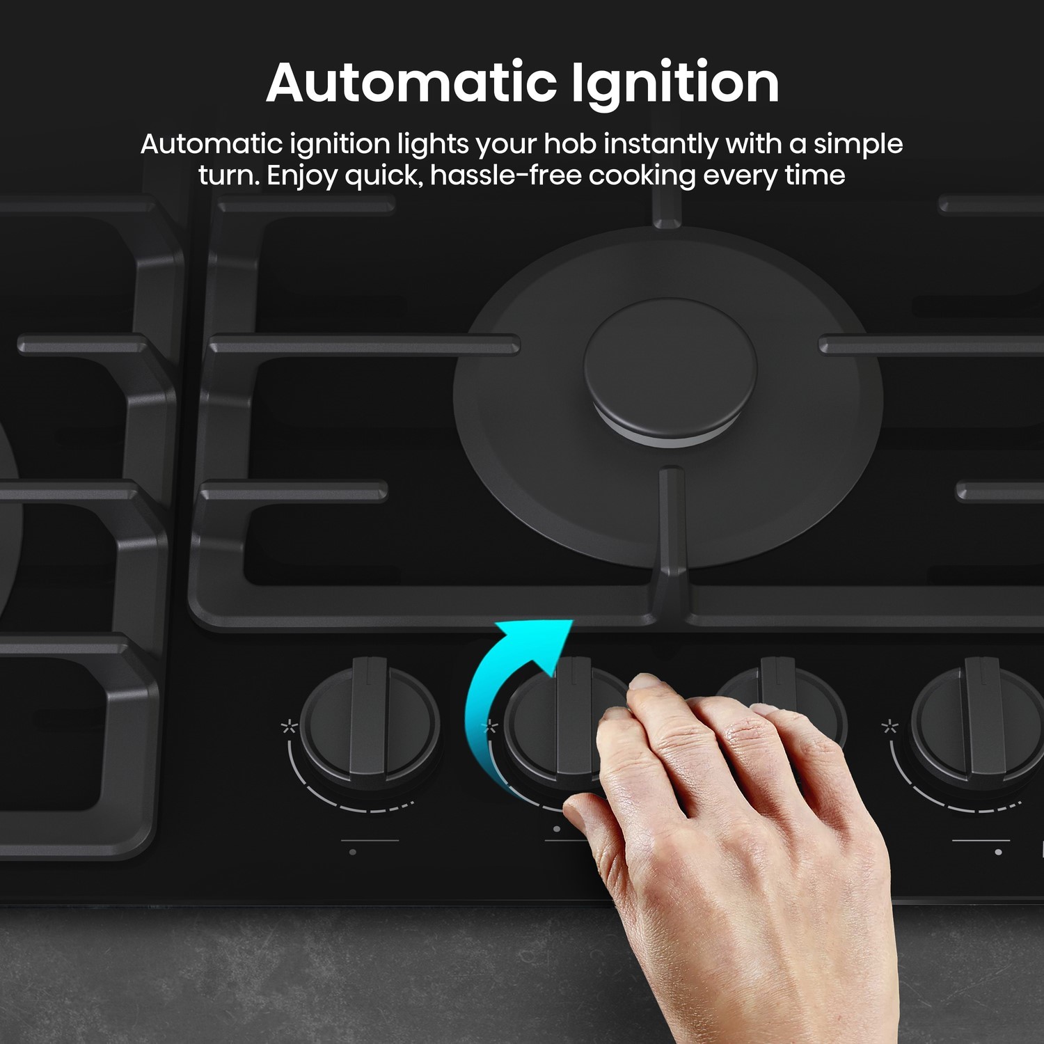 Automatic ignition.