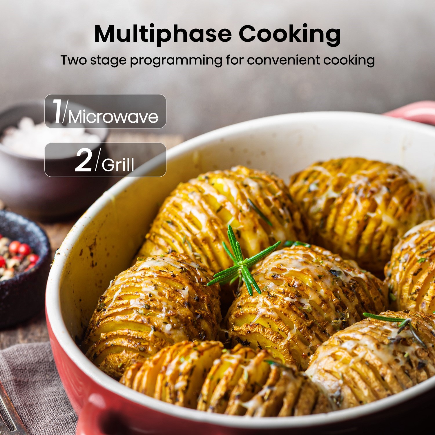 Multiphase cooking.
