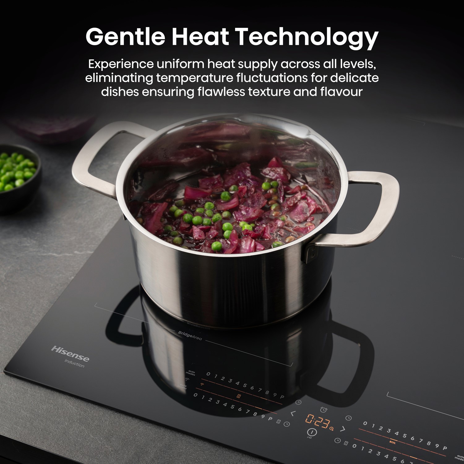 Gentle heat technology.