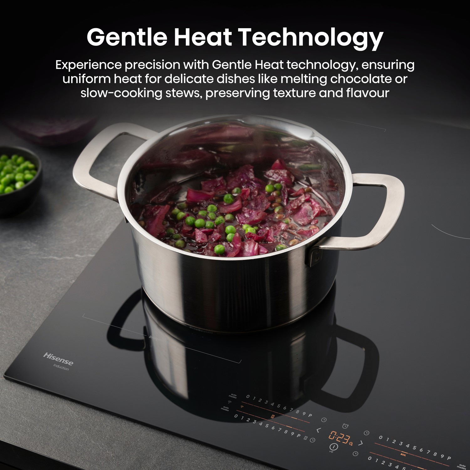 Gentle heat technology.
