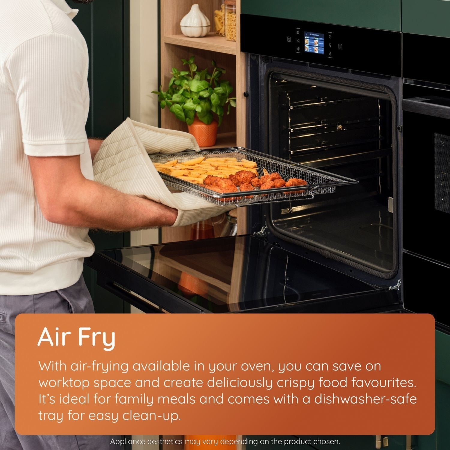Built in Air fry function.