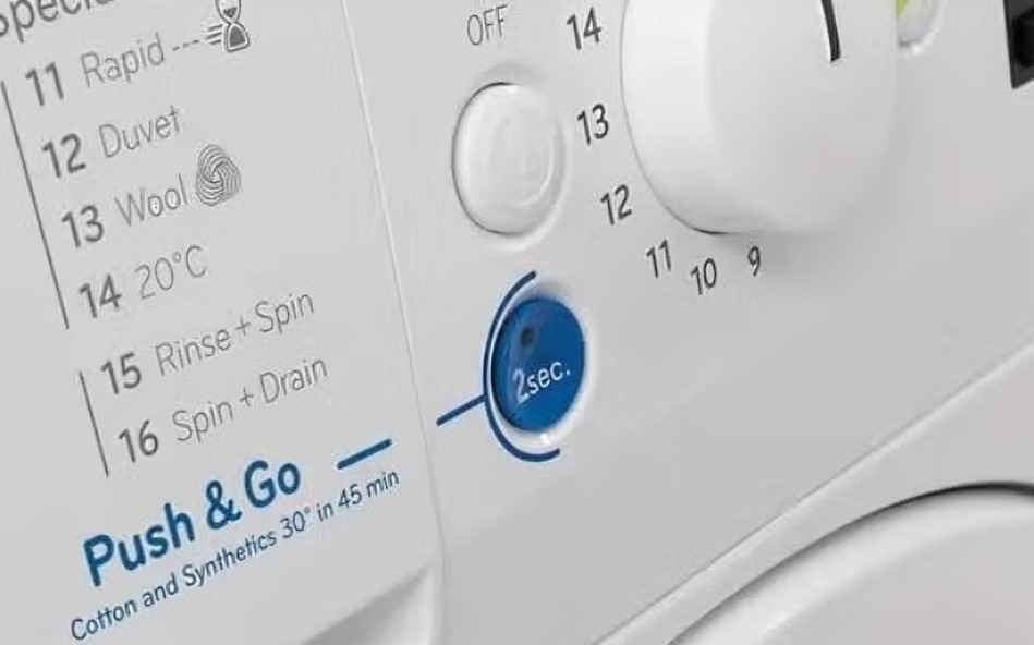 Push and Go washing machine.
