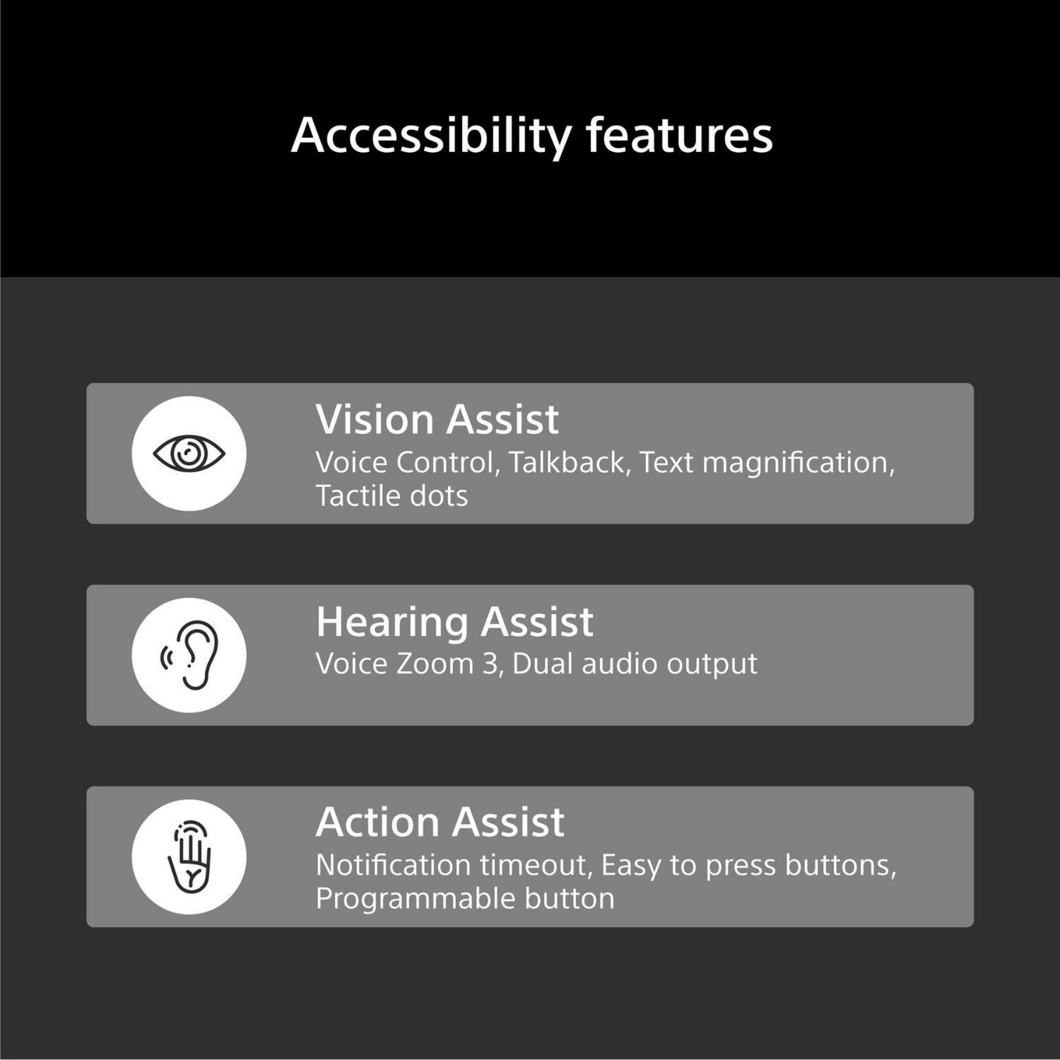 Accessibility Features
