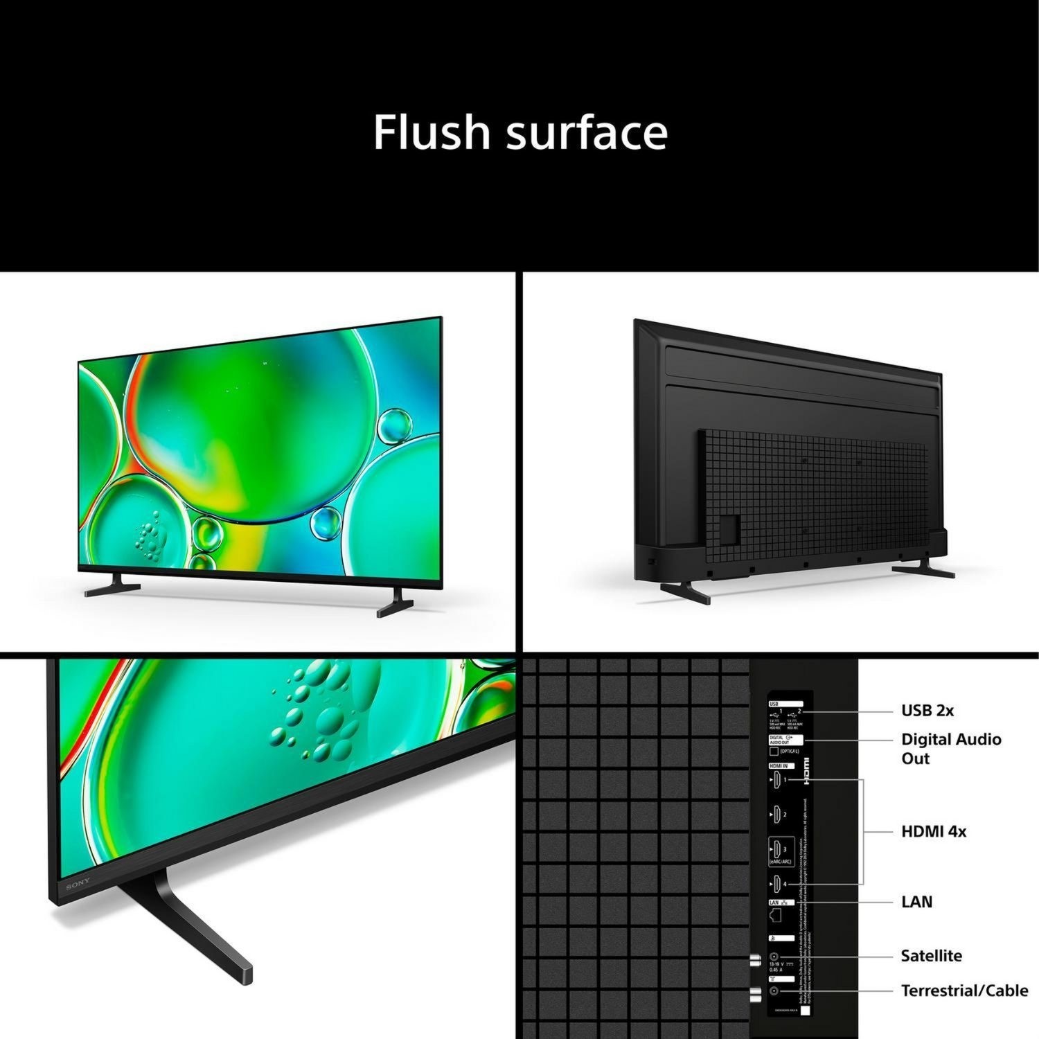 Flush Surface Design