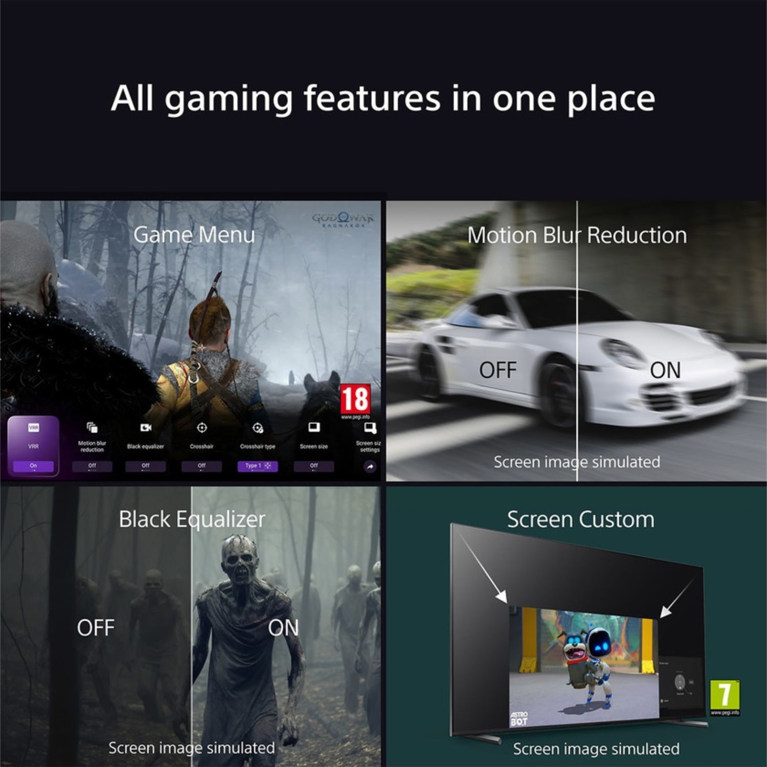All Gaming Features in One Place