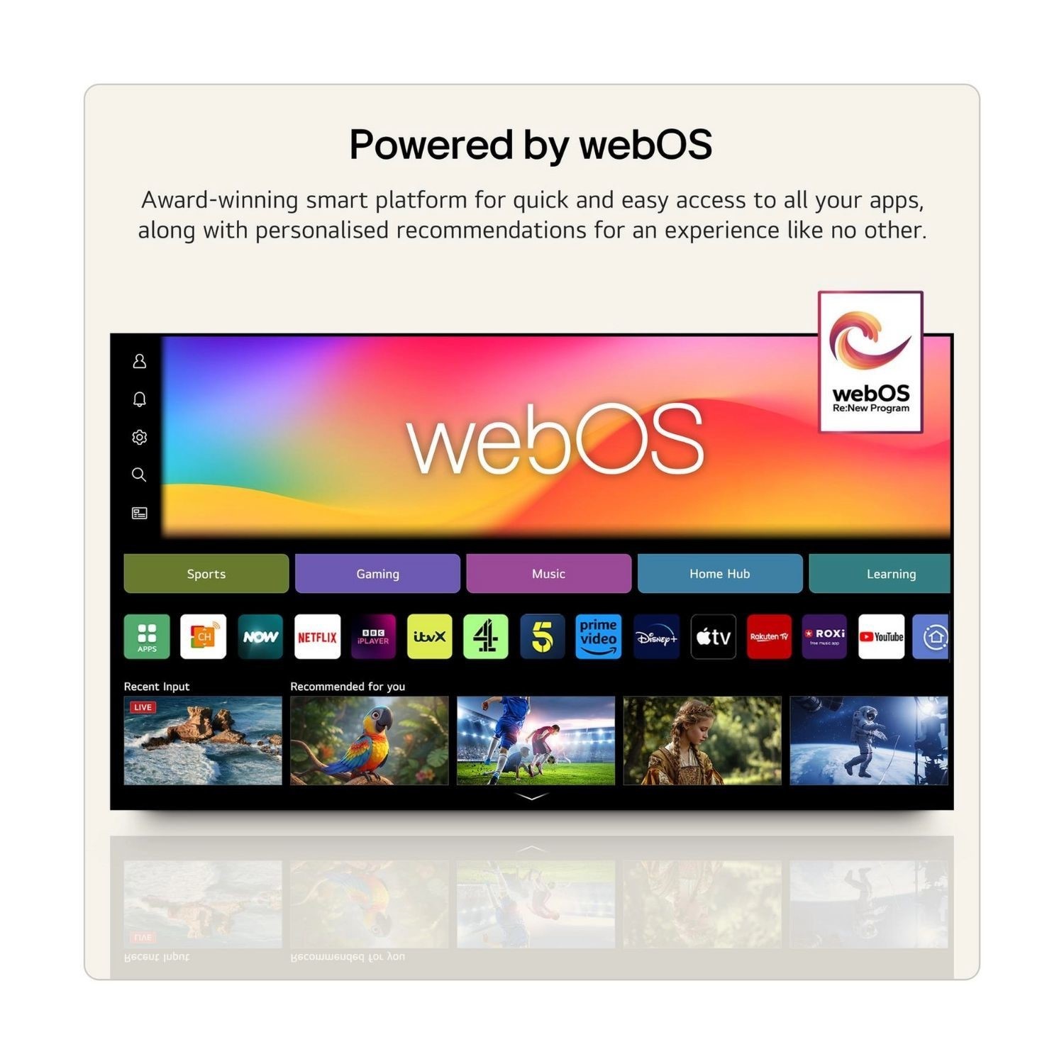 Powered by webOS