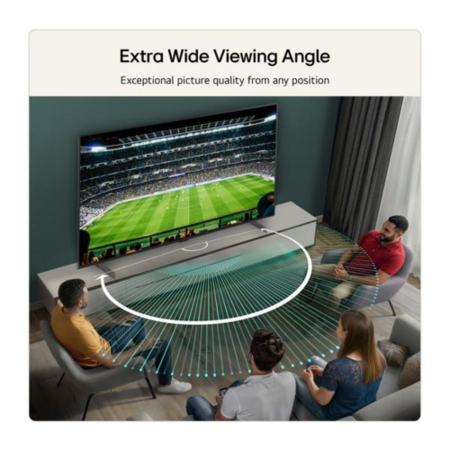 Extra Wide Viewing Angle