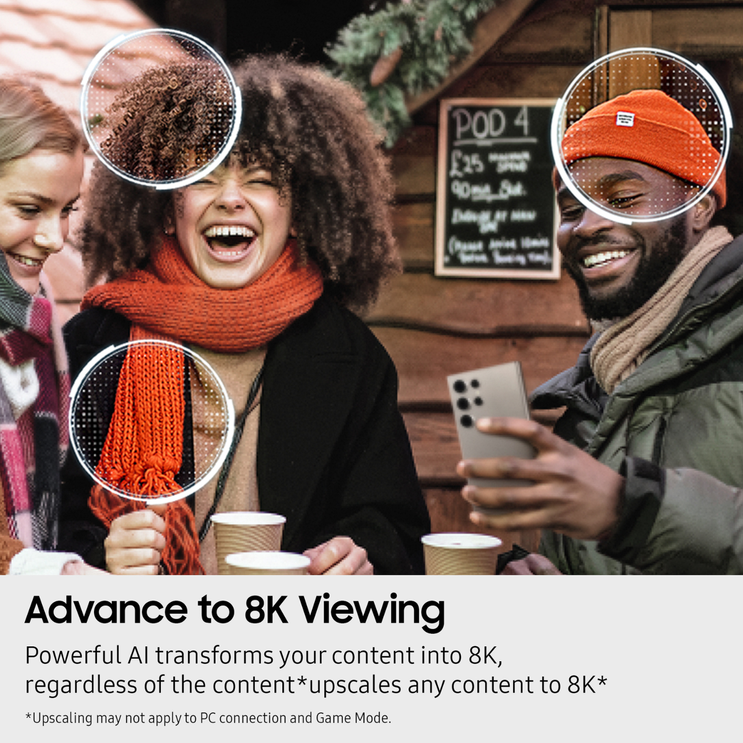 True 8K Resolution