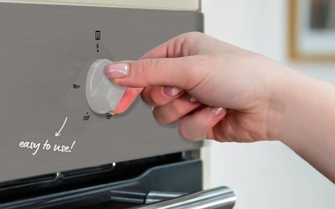 Easy-to-use controls.