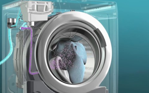 efficient washing machine.