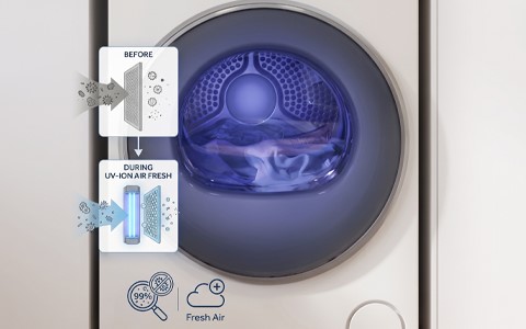 Hygienic tumble dryer