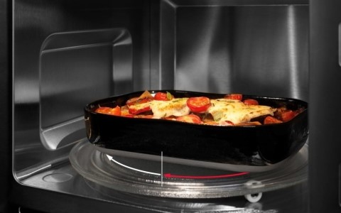 Large Glass Turntable.