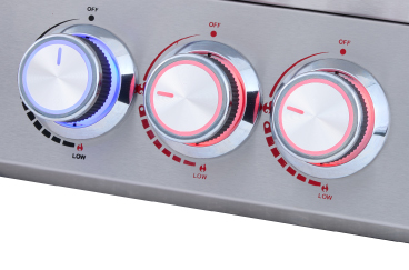 LED control knobs