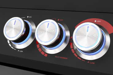LED control knobs