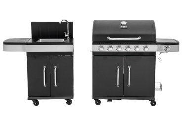 Full outdoor kitchen