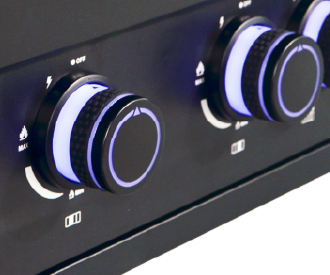LED control knobs