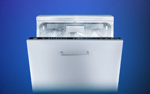 Auto open door dishwasher.