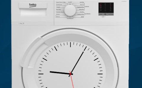 Timed drying.