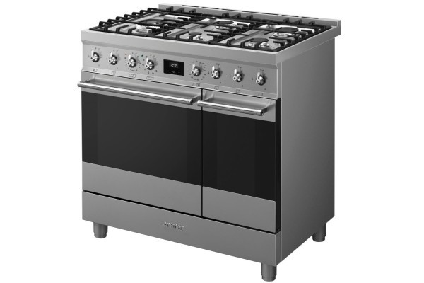 Smeg Symphony Classic 90cm Dual Fuel Range Cooker