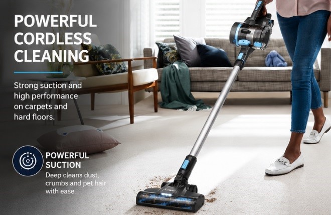 Powerful Cordless Cleaning