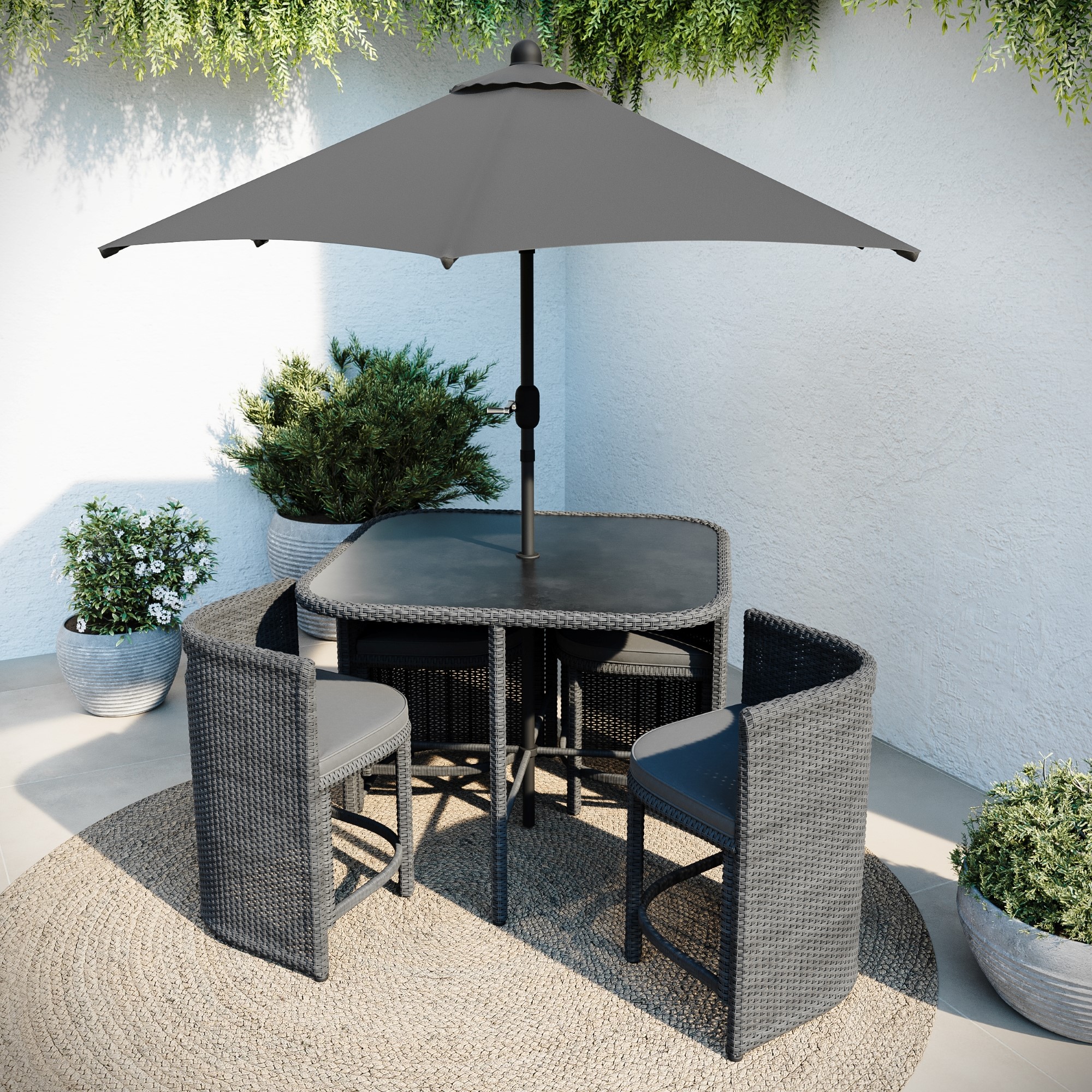 4 seater Cube Set