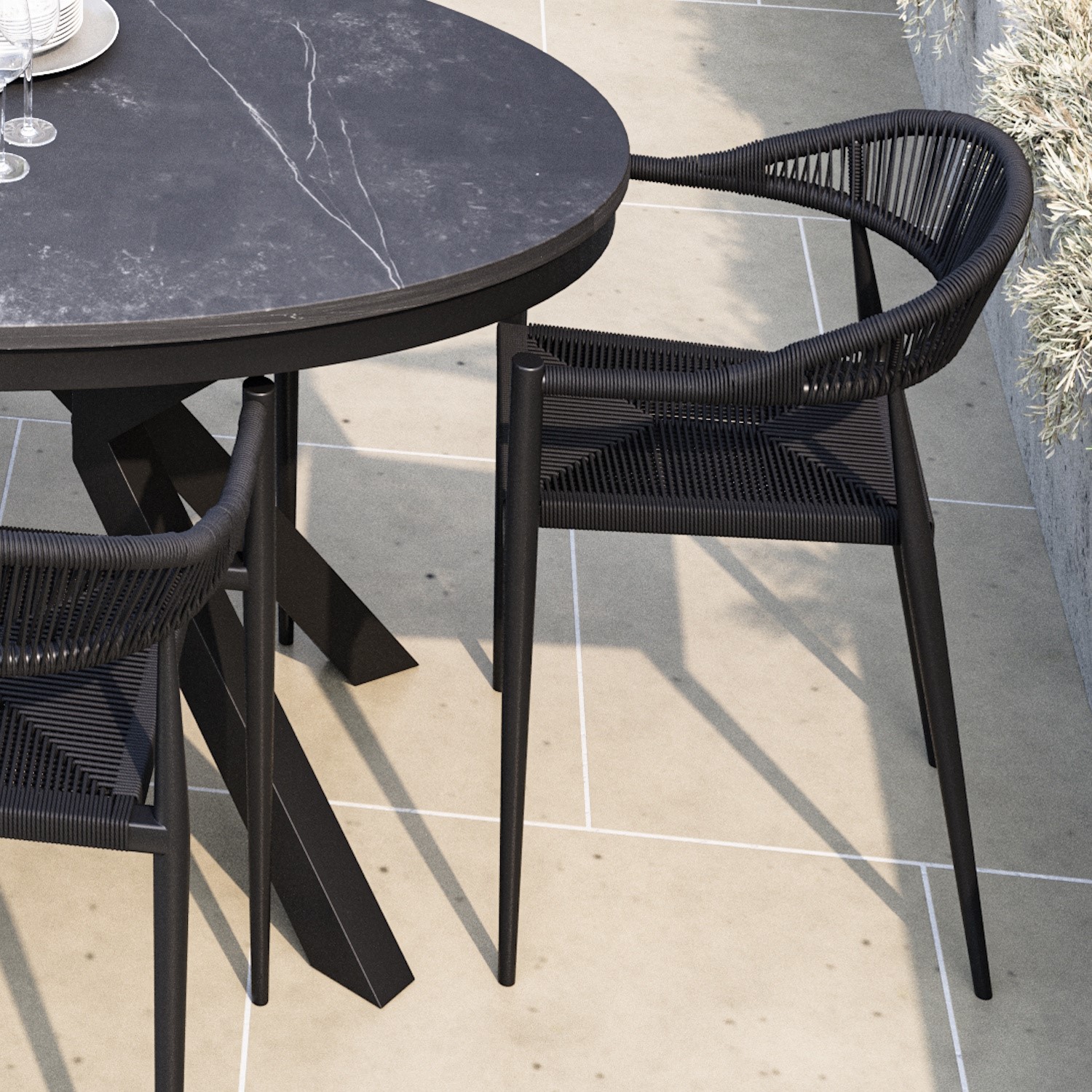 Curved Chairs