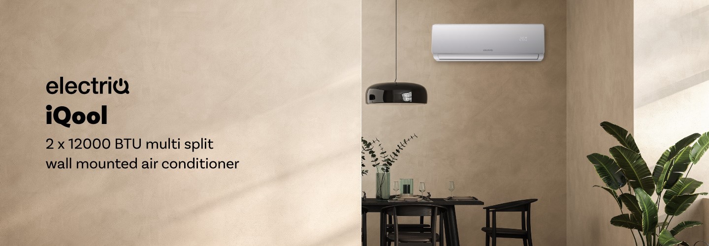 iQool 2 x 12000 BTU Air Conditioner