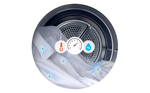 Sensor tumble dryer.