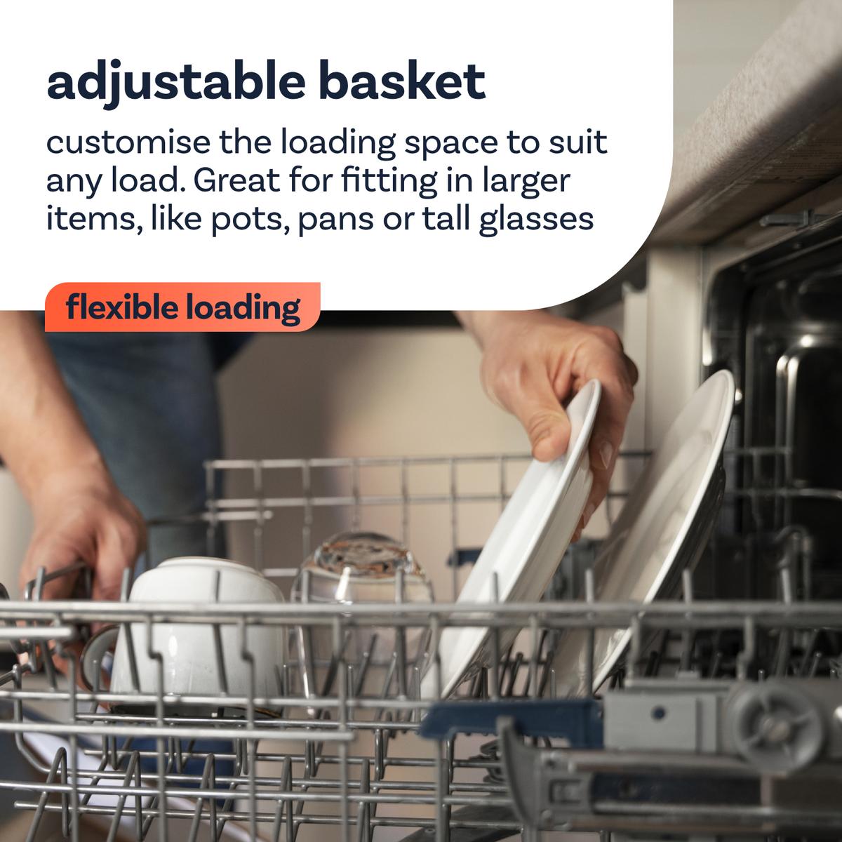Refurbished Hotpoint Extra Freestanding Dishwasher - ActiveDry White