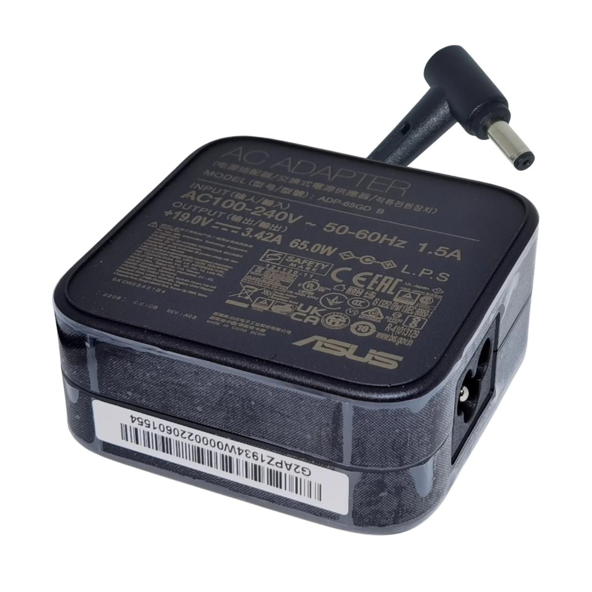 ASUS AC Power Adapter 19V 65W 3 Pin includes Power Cable