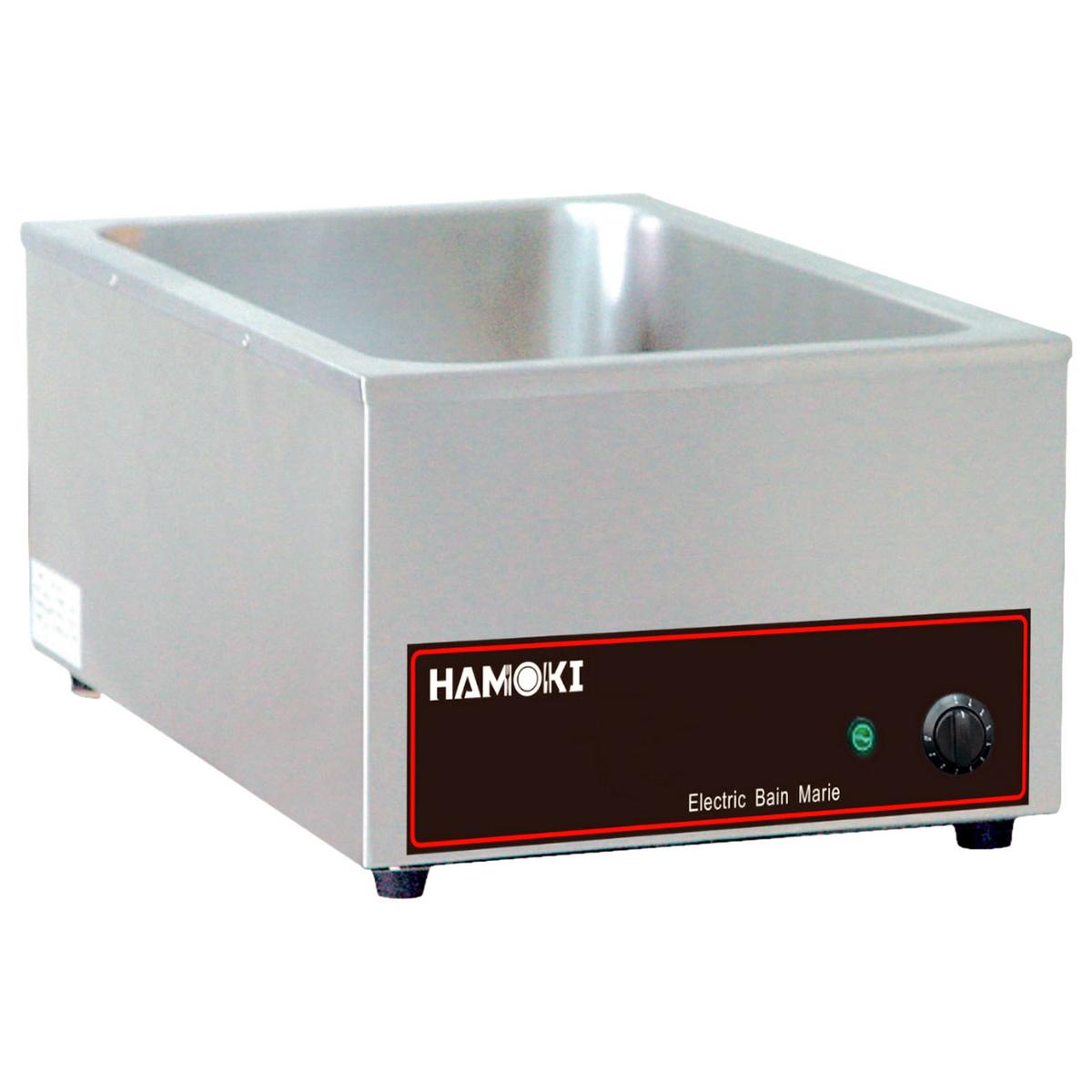 Hamoki BM-165 Wet Heat Bain Marie - 1/1 GN, 150mm Deep, Plug In
