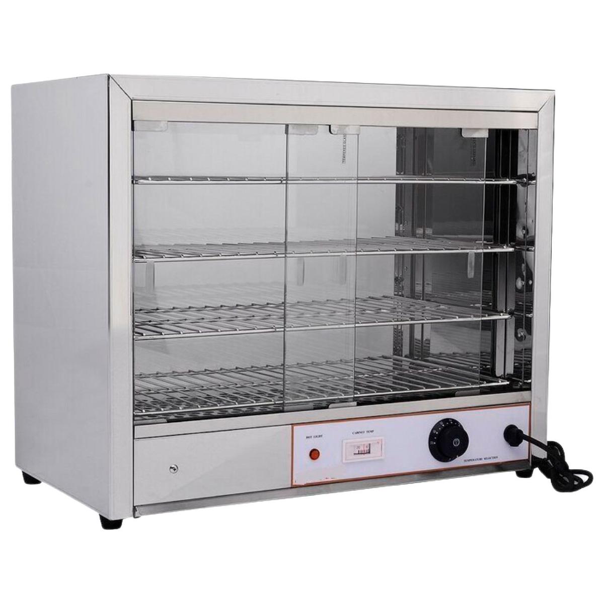 Hamoki Heated Pie Cabinet - 50 Pie Capacity, 4 Shelves