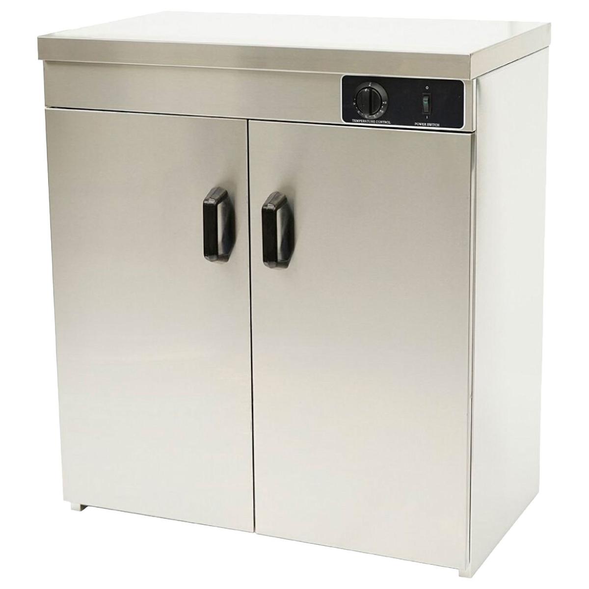 Steelmore HC-2 Double Door Hot Cupboard and Plate Warmer - 120 Plates, 750mm Wide, 1.2kW, 13A Plug
