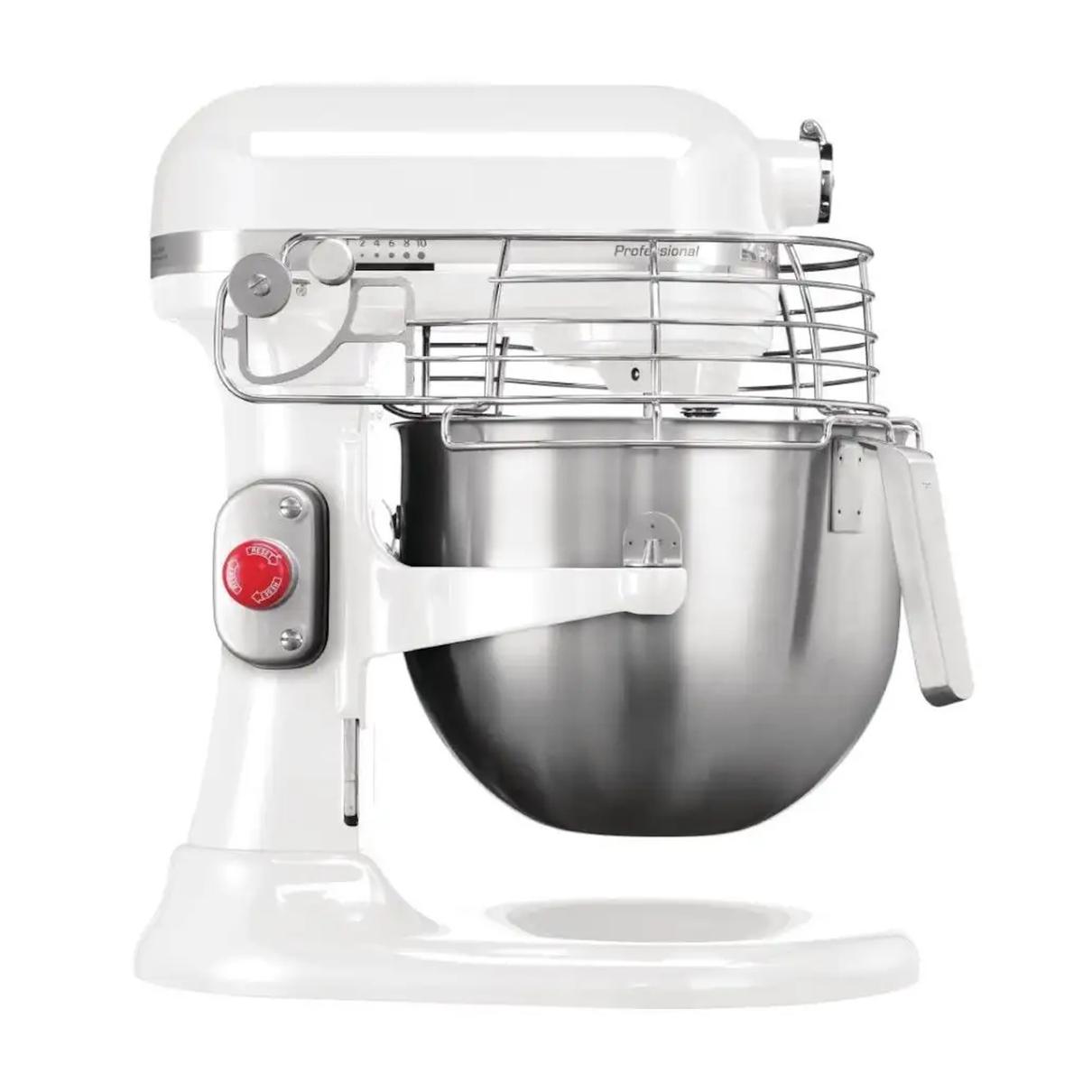 GRADE A2 - KitchenAid 5KSM7990XBWH Heavy Duty Stand Mixer - 6.9 Ltr, White, Plug In