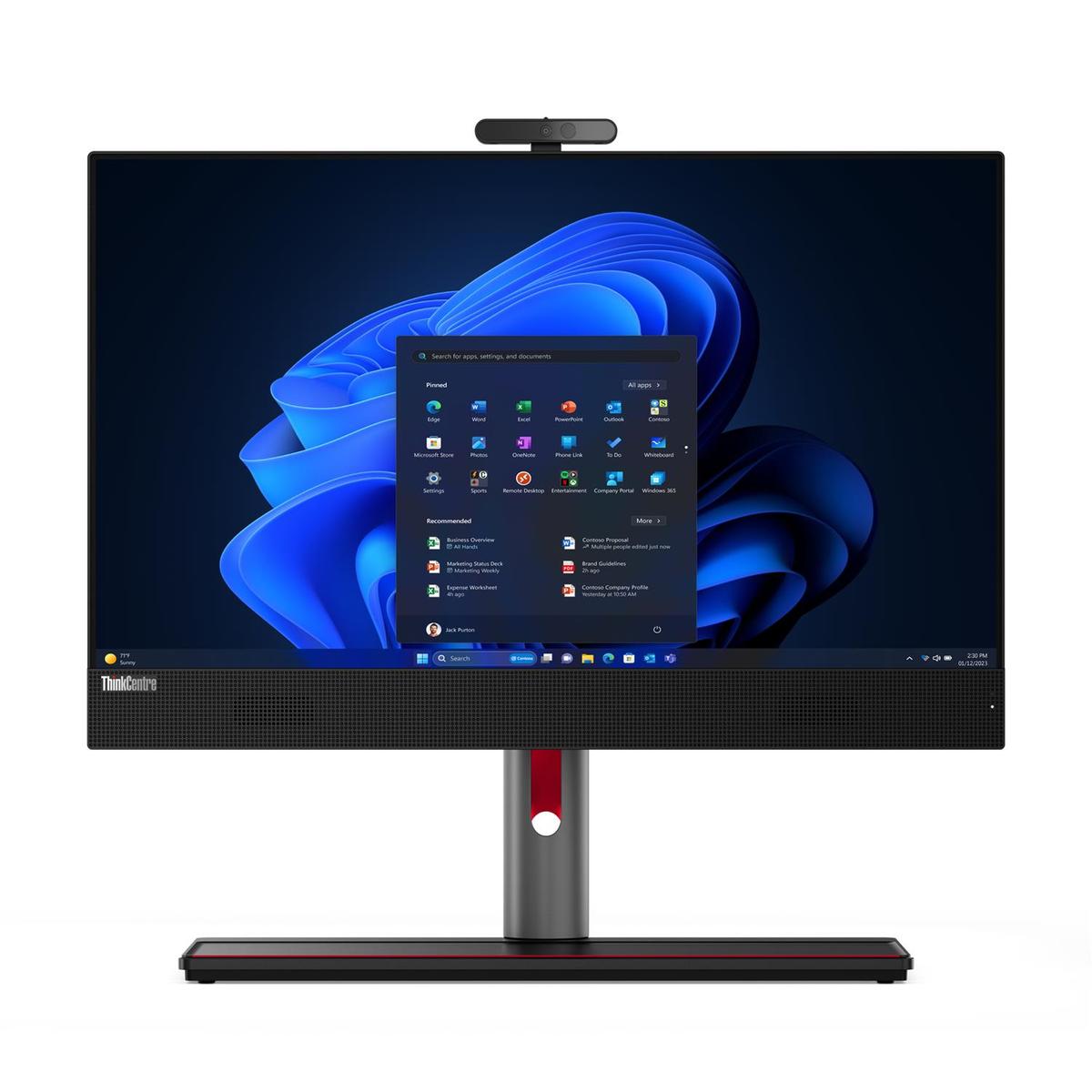 Lenovo ThinkCentre M90a Gen 5 Intel Core i5 14500 16GB RAM 512GB SSD 23.8 Inch Windows 11 Pro All-in-One PC