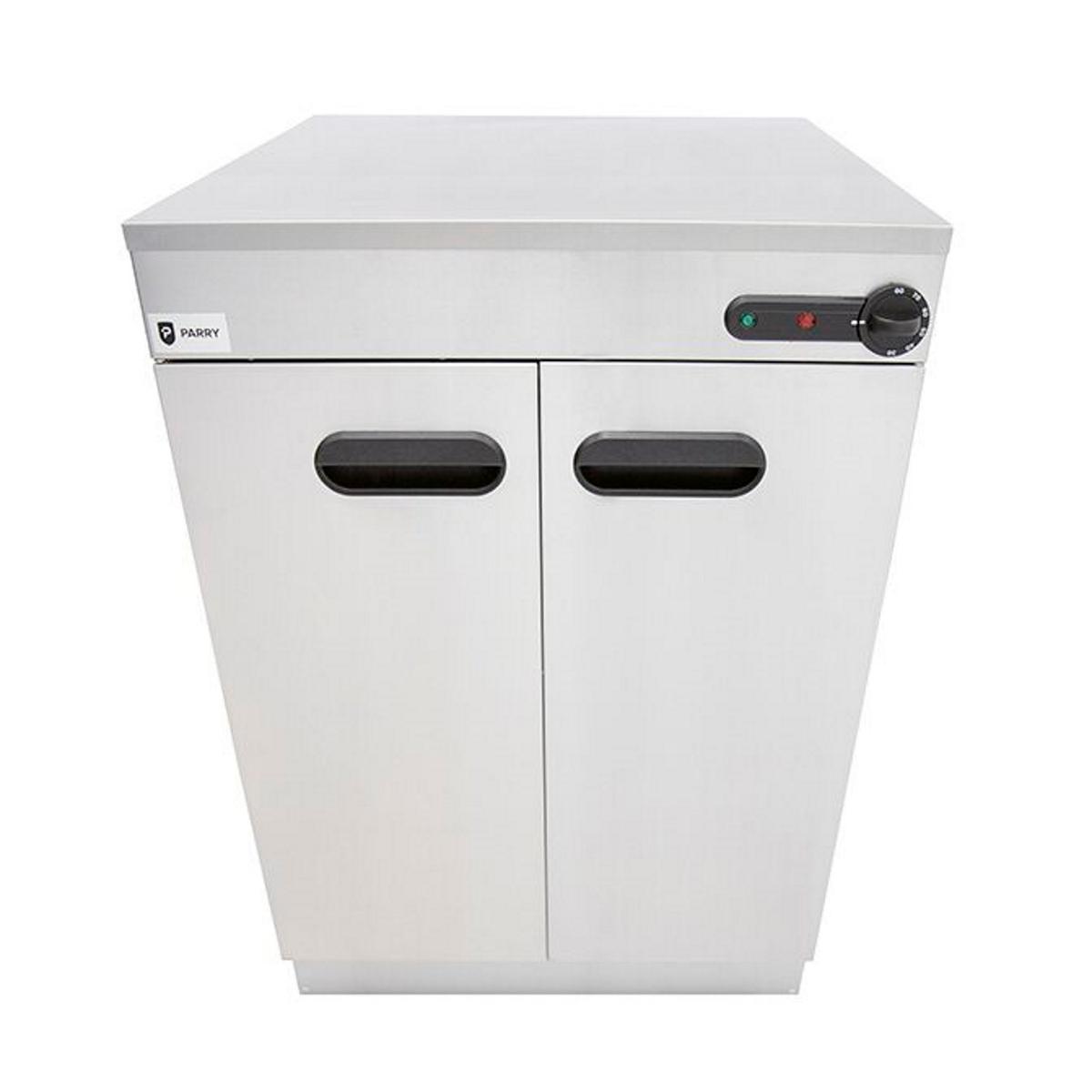 Parry 1869 Double Door Electric Plate Warmer - 180 Plate Capacity, Plug In