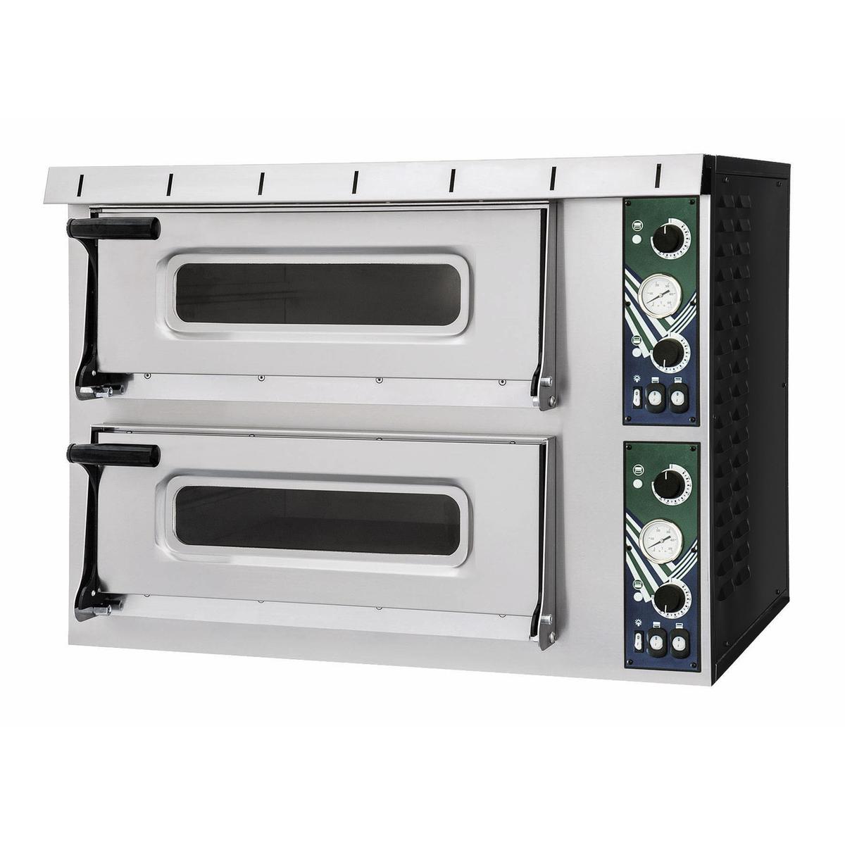 Hostek Nevo 2/50 Plus Italian Double Deck Pizza Oven - 8 x 8" Pizzas, 1 Phase
