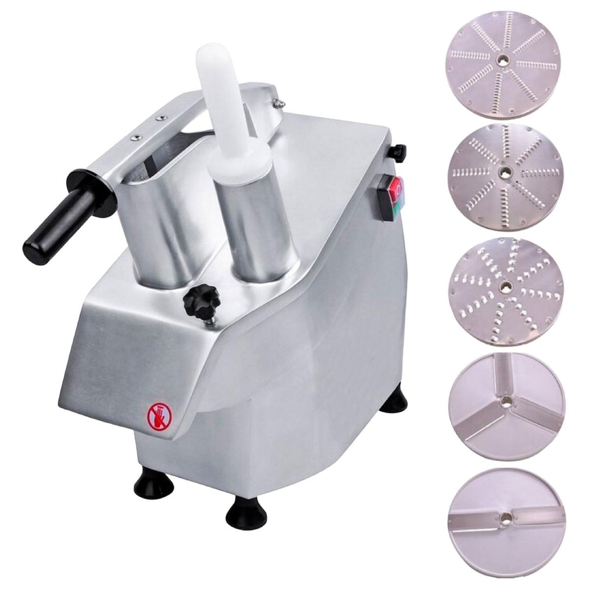 Steelmore HLC-300 Commercial Vegetable Prep Machine - 300kg/hr, 5 Discs, 570mm Wide, 13A Plug