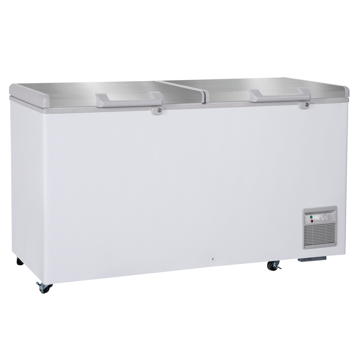 Steelmore BD-550 Chest Freezer with Double Stainless Steel Lids - 550 Ltr
