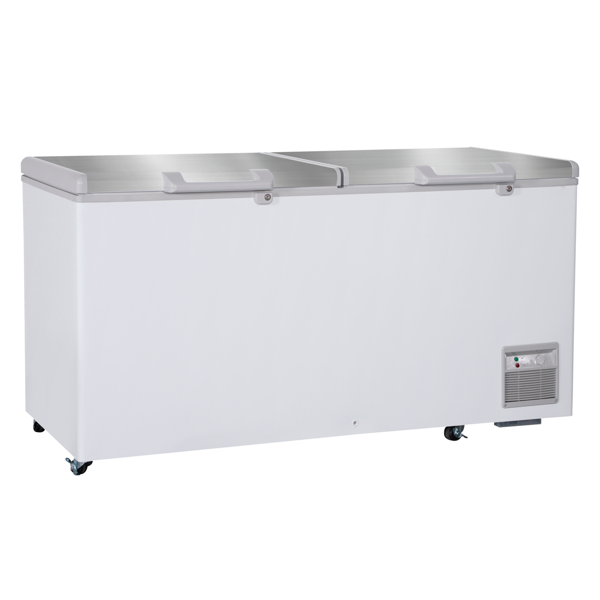 Steelmore BD-650 Chest Freezer with Double Stainless Steel Lids - 540 Ltr