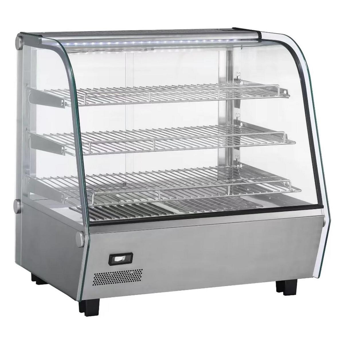 Hamoki RTR120L Heated Countertop Display - 120 Ltr, 3 Shelves, Plug In